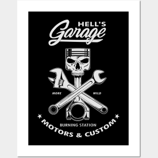 Hell's Garage Posters and Art